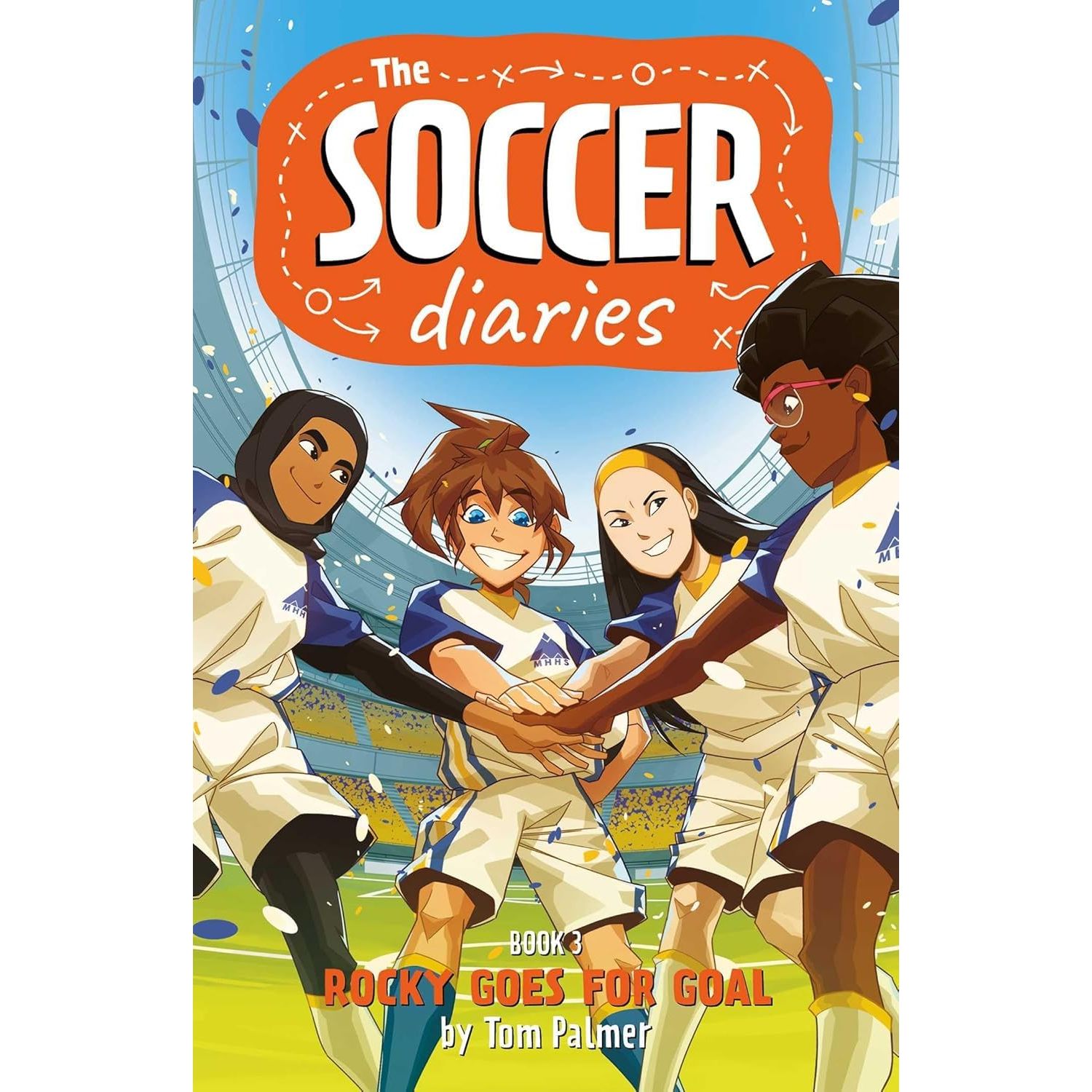 The Soccer Diaries 4 Books Collection Set by Tom Palmer (Rocky Takes L.A., Rocky's Big Move, Rocky Goes for Goal and Rocky Takes the Lead: World Book Day 2025)