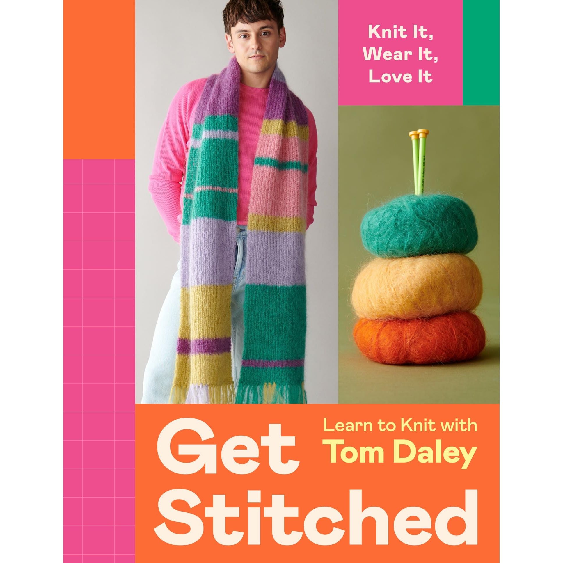 Get Stitched: Dive straight into the soothing joy of knitting with these new gold medal-worthy patterns by Tom Daley - perfect for your wardrobe, home and as gifts!