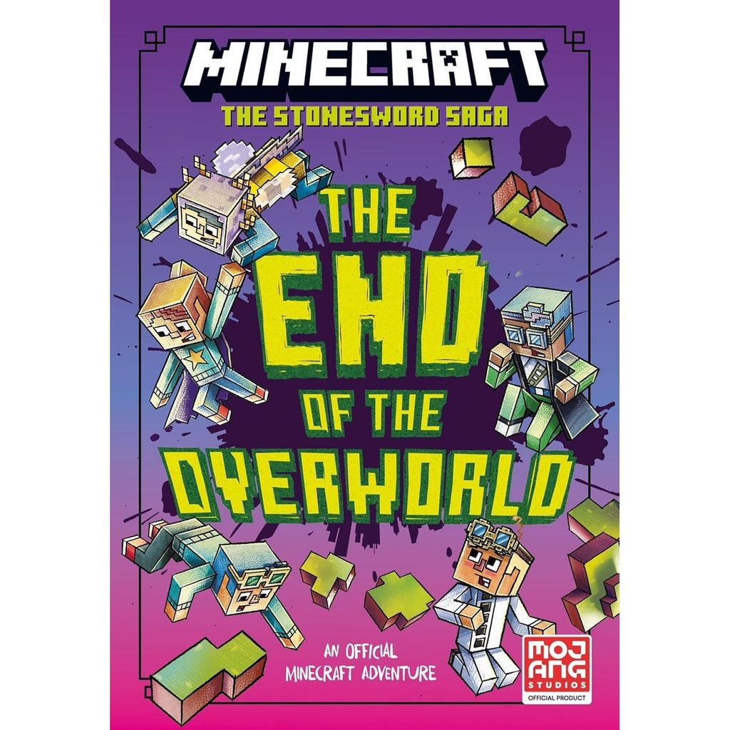 Minecraft Stonesword Saga & Ironsword Academy 8 Books Collection Set By Mojang AB (Crack in the Code, Mobs Rule, New Pets on the Block)