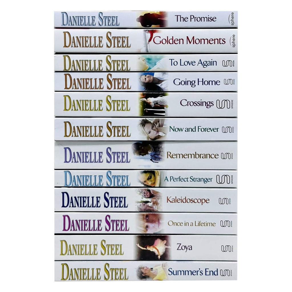 Danielle Steel Collection 12 Books Set (The Promise,Golden Moments,To Love Again,Going Home,Crossings)