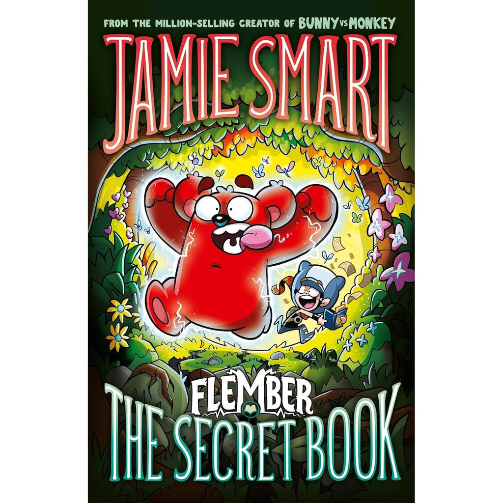 Flember Series 5 Books Collection Set (Books 1-5) by Jamie Smart (The Secret Book, Crystal Caves, Glowing Skull, Power of the Wildening, Golden Heart)