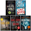Robert Hunter Series Vol 6-10 Collection 5 Books Set By Chris Carter (An Evil Mind, I Am Death, The Caller, Gallery of the Dead and Hunting Evil)