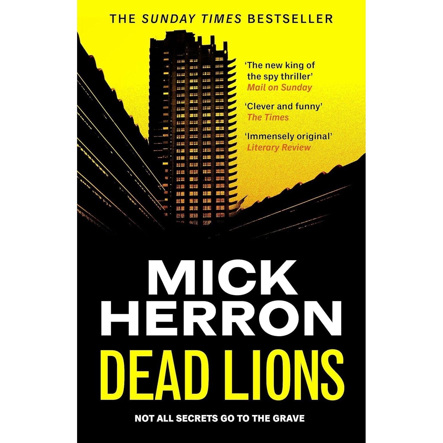 Mick Herron 10 Books Collection Set (Slow Horses, Dead Lions, Real Tiger, Spook Street, London Rules, Joe Country, Slough House & More