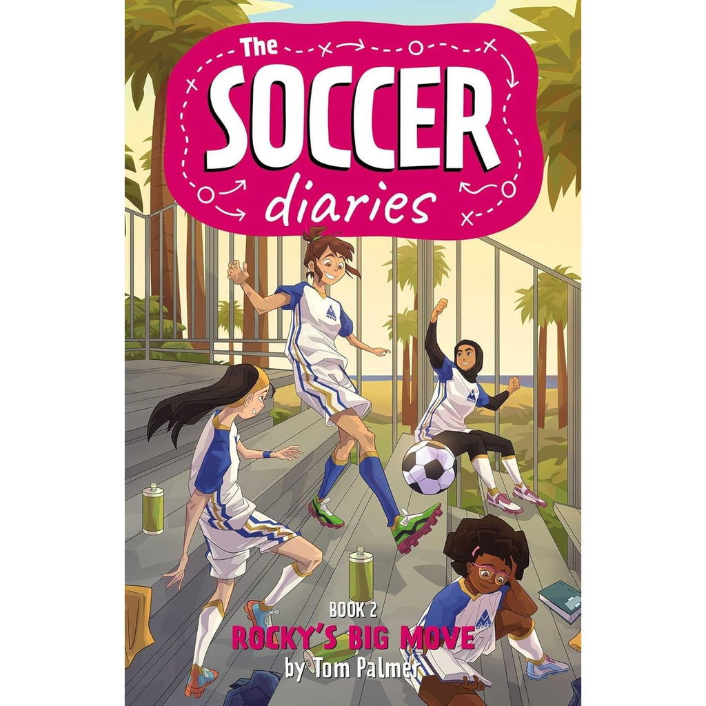 The Soccer Diaries 4 Books Collection Set by Tom Palmer (Rocky Takes L.A., Rocky's Big Move, Rocky Goes for Goal and Rocky Takes the Lead: World Book Day 2025)