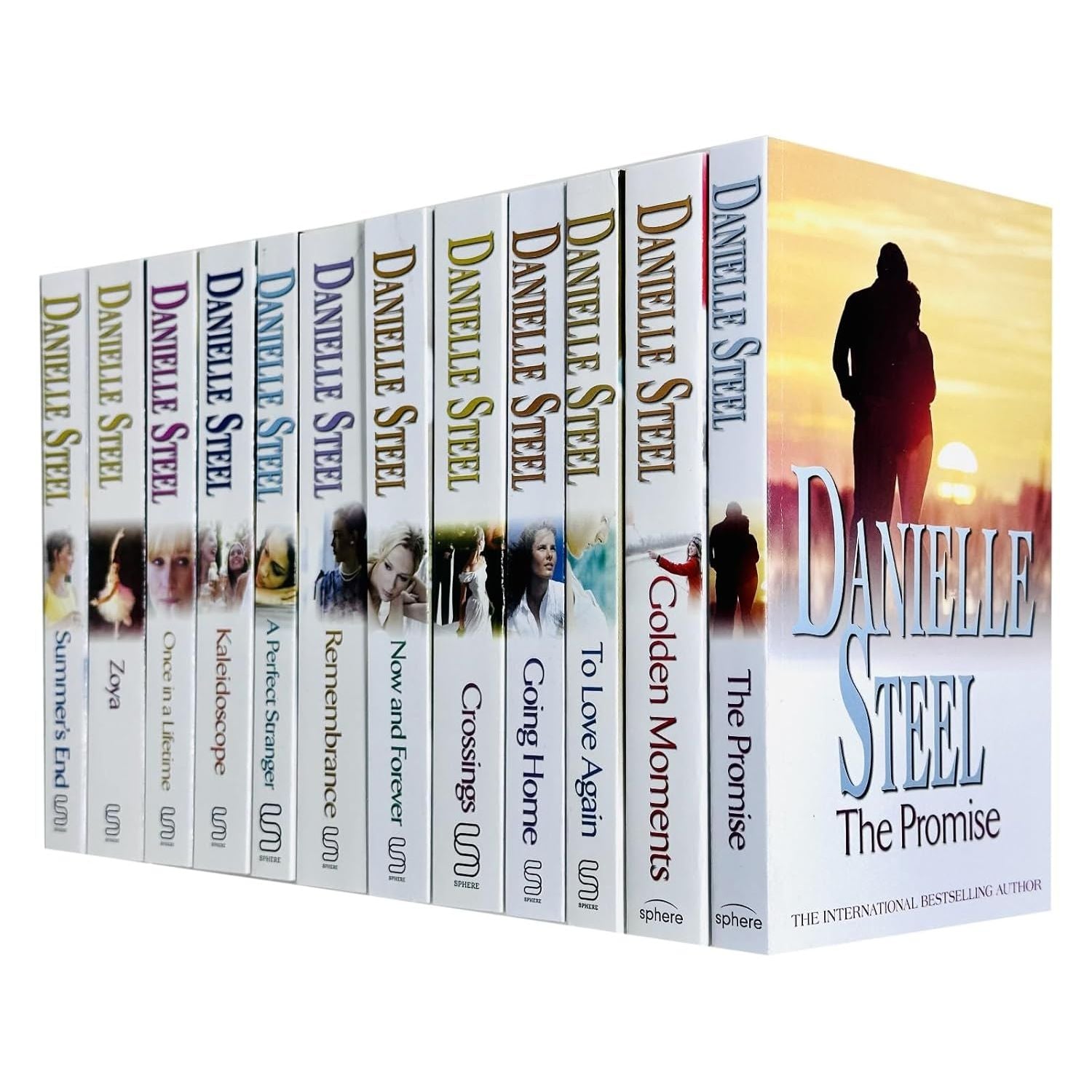 Danielle Steel Collection 12 Books Set (The Promise,Golden Moments,To Love Again,Going Home,Crossings)