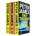 Peter James Collection 3 Books Set (They Thought I Was Dead Sandy's Story, Absolute Proof and I Follow You)