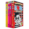 Dork Diaries Collection 4 Books Set (Volume 13-16) By Rachel Renee Russell (Sister Showdown, Birthday Drama!, Spectacular Superstar and I Love Paris!)