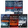 Robert Harris Series 5 Books Collection Set (Enigma, Fatherland, Archangel, Pompeii and The Ghost)