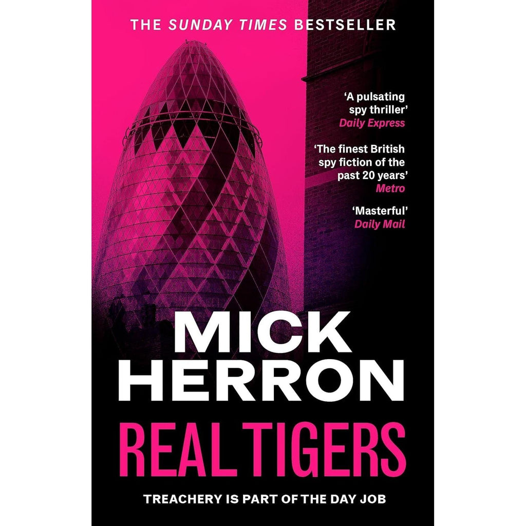 Mick Herron 10 Books Collection Set (Slow Horses, Dead Lions, Real Tiger, Spook Street, London Rules, Joe Country, Slough House & More