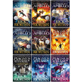 Rick Riordan Trials of Apollo & Magnus Chase Series 9 Books Collection Set (The Hidden Oracle, Dark Prophecy, Burning Maze, Tyrant’s Tomb)