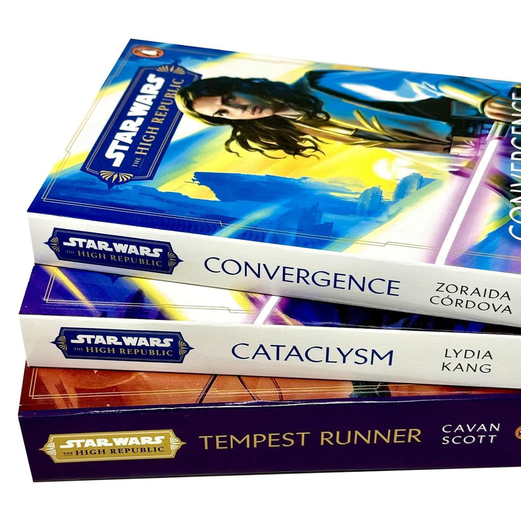 Star Wars High Republic Series 3 Books Collection Set (Books 4-6) (Tempest Runner, Convergence(PB), Cataclysm)
