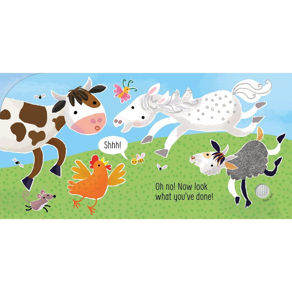 Don't Tickle the Cow! (DON'T TICKLE Touchy Feely Sound Books)