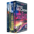 DI Ruth Hunter Series (4-7) Collection 4 Books Set By Simon McCleave (The Devil's Cliffs Killings)