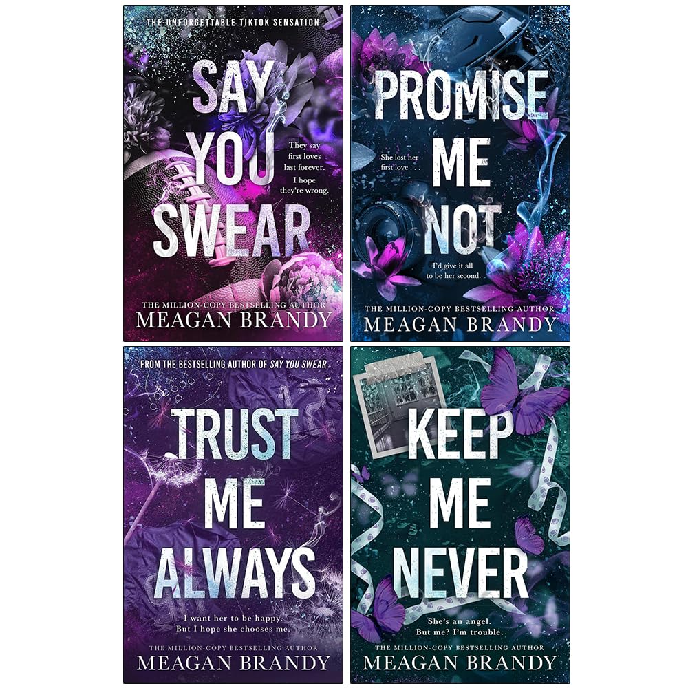 Boys of Avix Series 4 Books Collection Set By Meagan Brandy (Say You Swear, Promise Me Not, Trust Me Always & Keep Me Never)