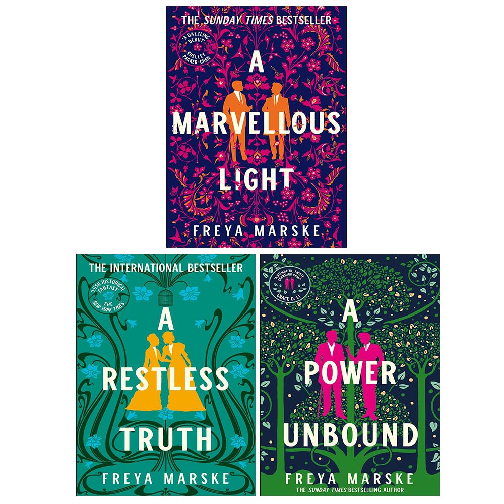 The Last Binding Trilogy 3 Books Collection Set by Freya Marske (A Marvellous Light, A Restless Truth, A Power Unbound)