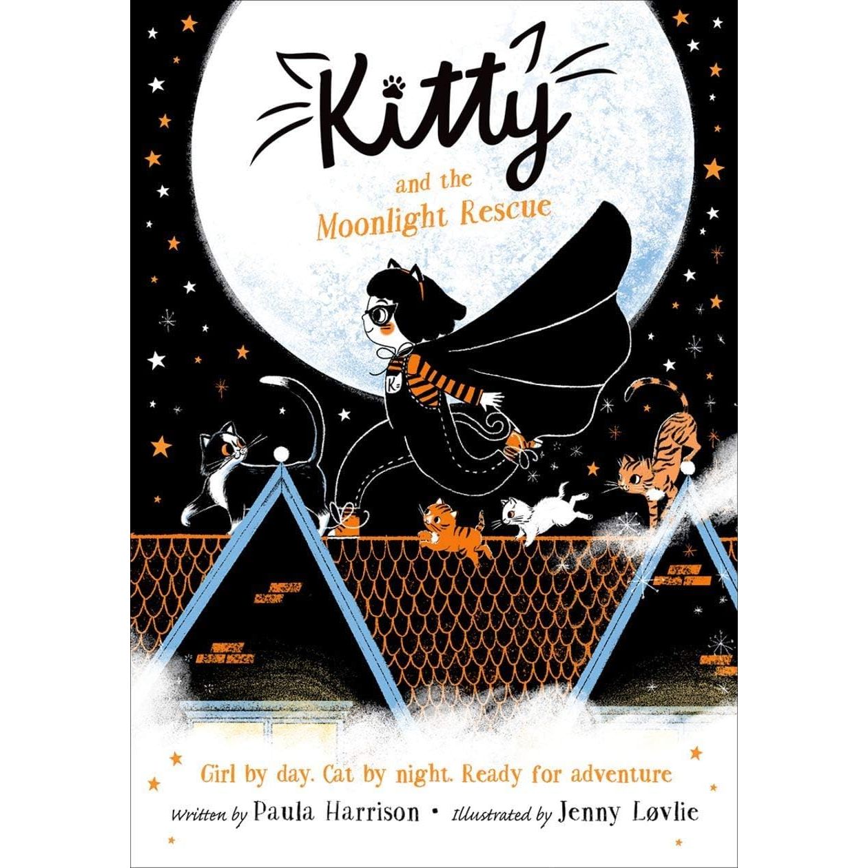 Paula Harrison Kitty Series 1-12 Books Collection Set (Moonlight Rescue, Tiger Treasure, Sky Garden Adventure, Treetop Chase, Great Lantern Race)