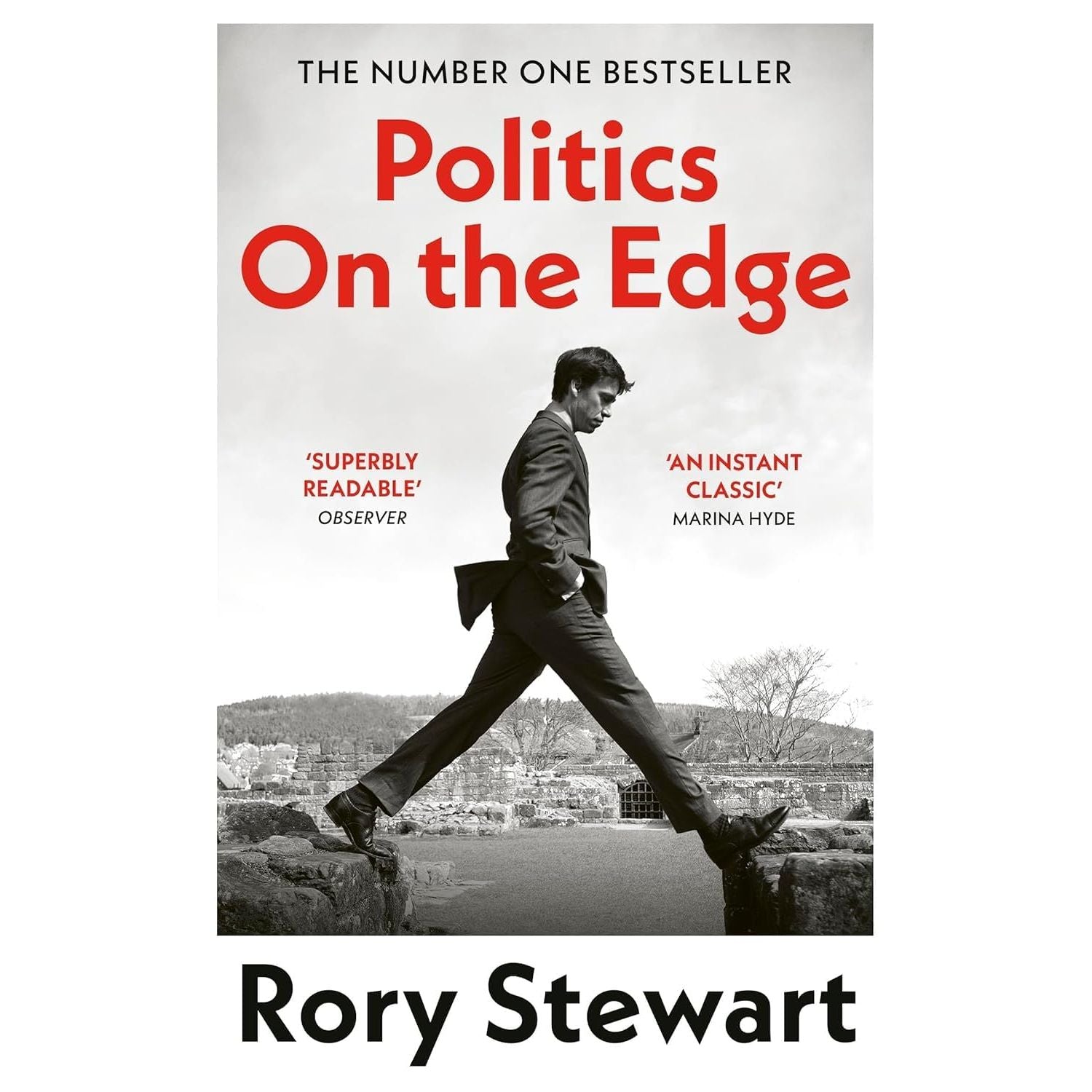 Rory Stewart 5 Books Collection Set (Politics On the Edge, Middleland(HB), The Places In Between, Occupational Hazards, The Marches)