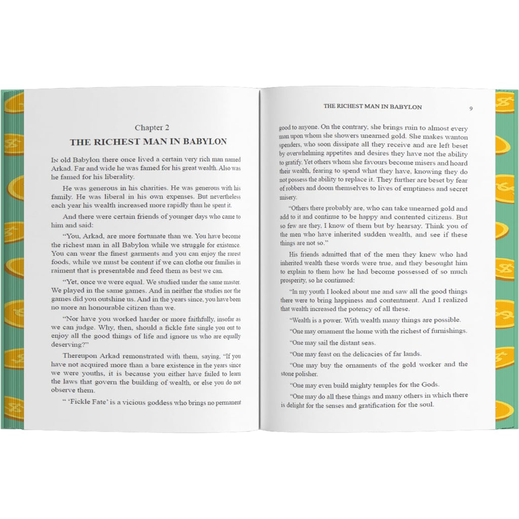 The Richest Man In Babylon by George S. Clason: Wilco Classics Sprayed Edge Premium