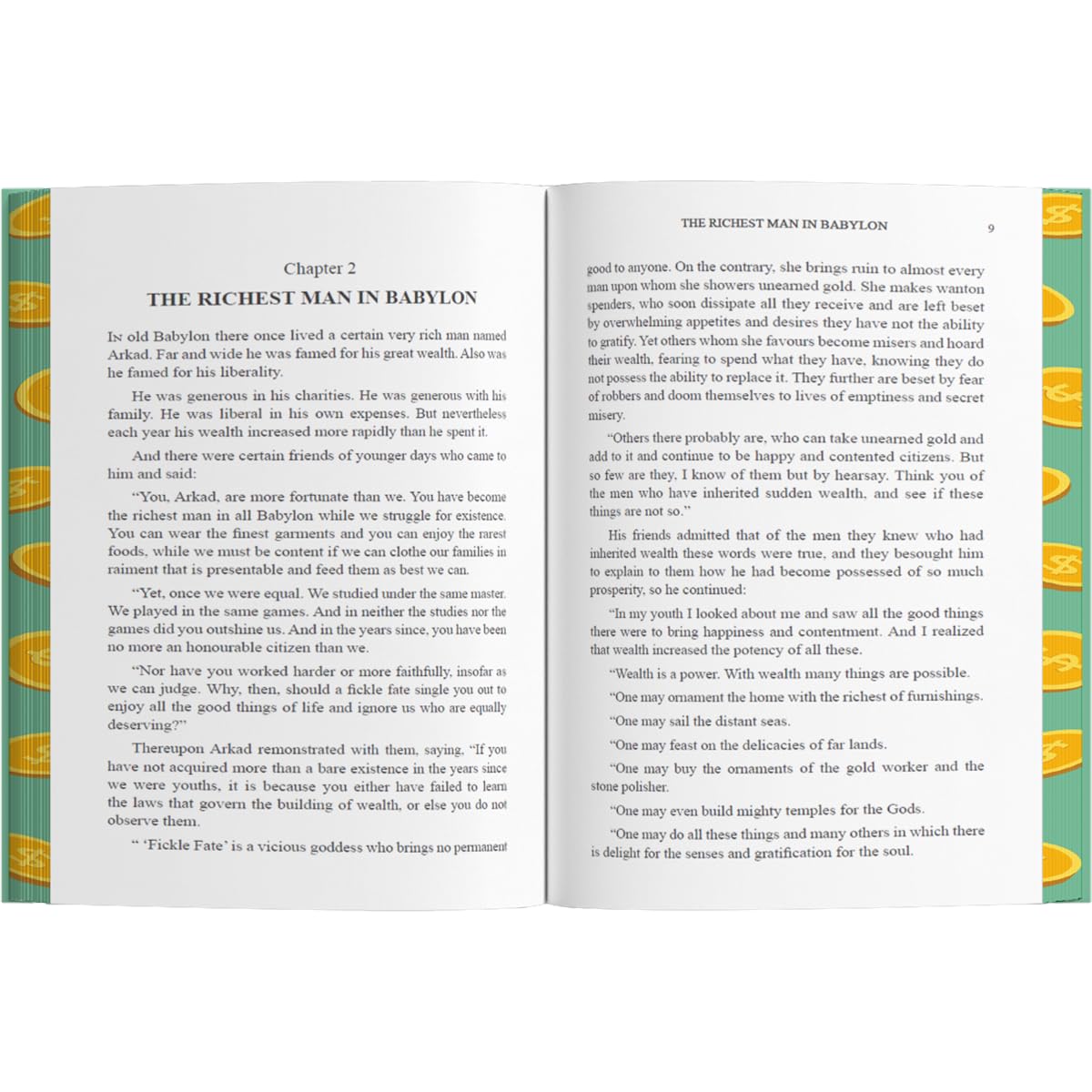 The Richest Man In Babylon by George S. Clason: Wilco Classics Sprayed Edge Premium