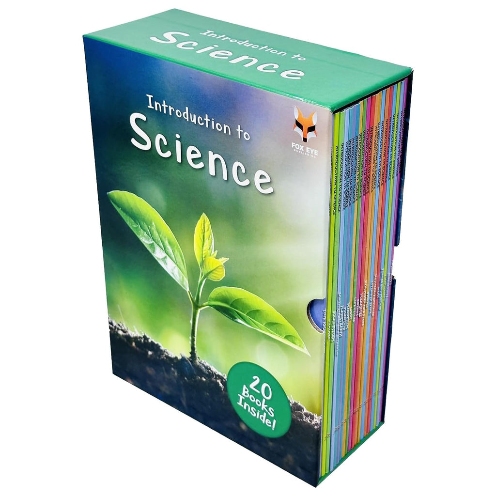 Introduction to Science for Beginners 20 Books Collection Box Set by Jasmine Brooke (Electricity, Food Chains, Forces and Motion, Heat, Natural Resources)