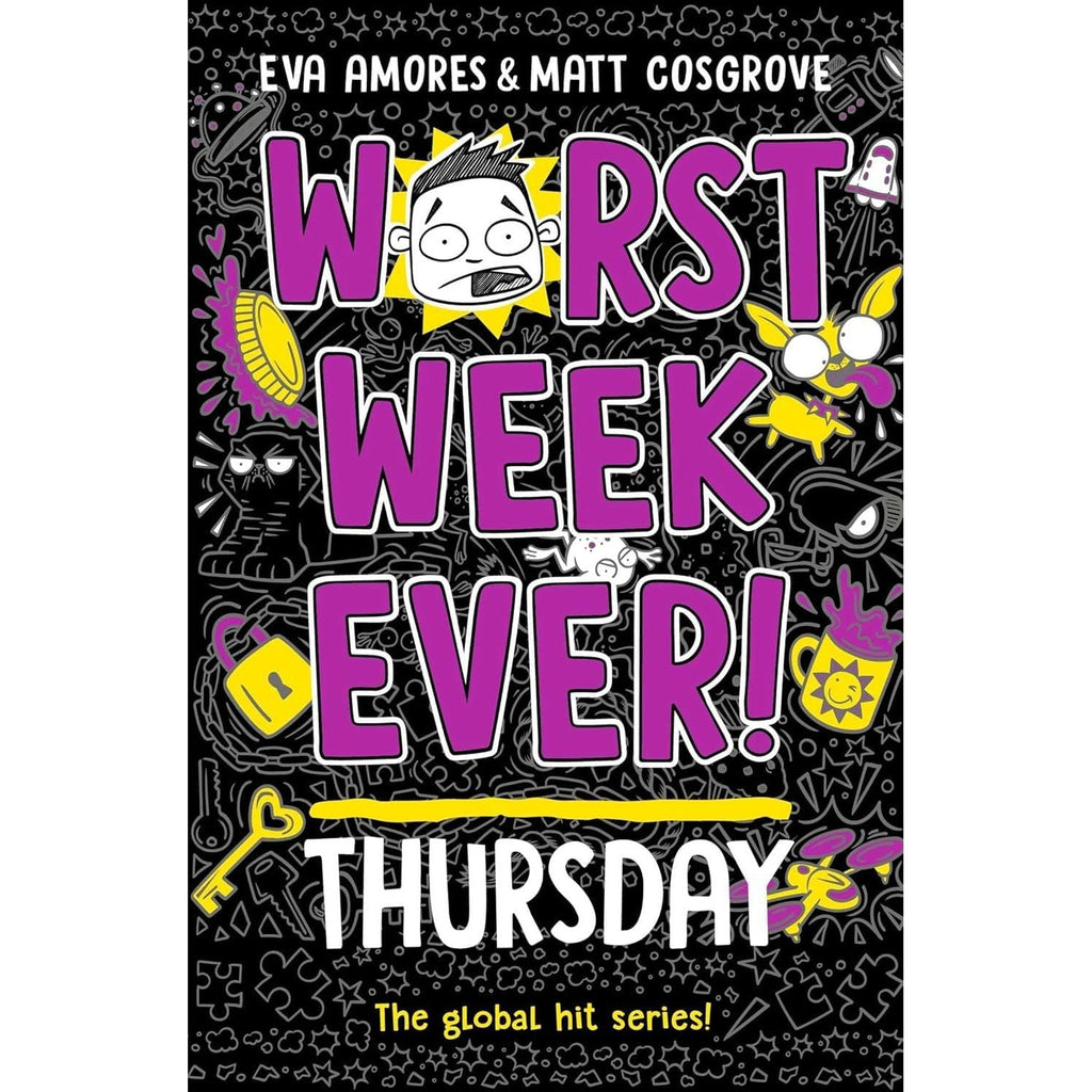 Worst Week Ever! Series 7 Books Collection Set By Eva Amores & Matt Cosgrove Tuesday, Wednesday