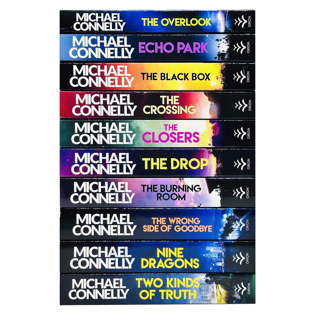 Harry Bosch Series (Book 11-20) by Michael Connelly 10 Books Collection Set (The Closers, Echo Park, The Overlook, Nine Dragons)