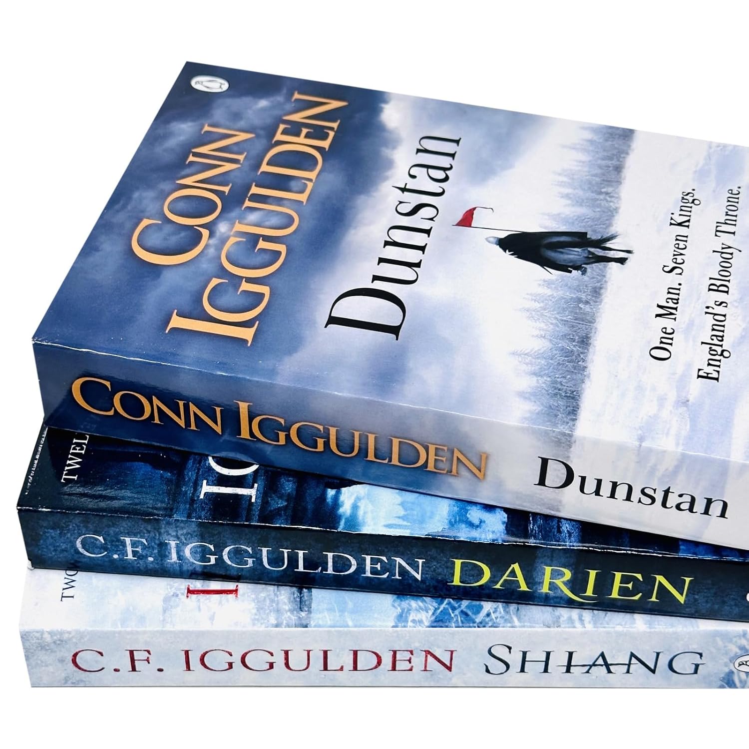 Conn Iggulden 3 Books Collection Set (Dunstan, Shiang and Darien)