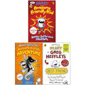Jeff Kinney 3 Books Collection Set (Diary of an Awesome Friendly Kid, Rowley Jefferson's Awesome Friendly Adventure, Diary of Greg Heffley's Best Friend World Book Day 2019)