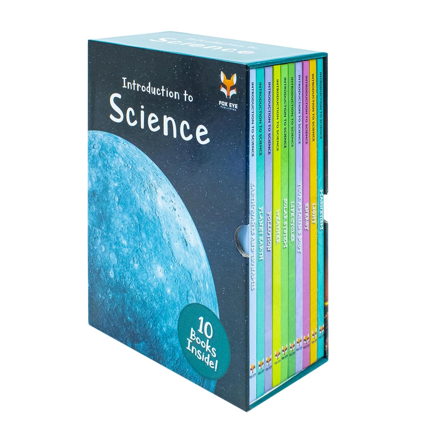 Children Introduction To Science For Beginners (Series 2) 10 Hardback Books Collection Set (Energy, Life Cycles, Light, Magnetism)