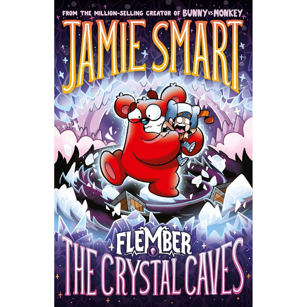 Flember Series 5 Books Collection Set (Books 1-5) by Jamie Smart (The Secret Book, Crystal Caves, Glowing Skull, Power of the Wildening, Golden Heart)