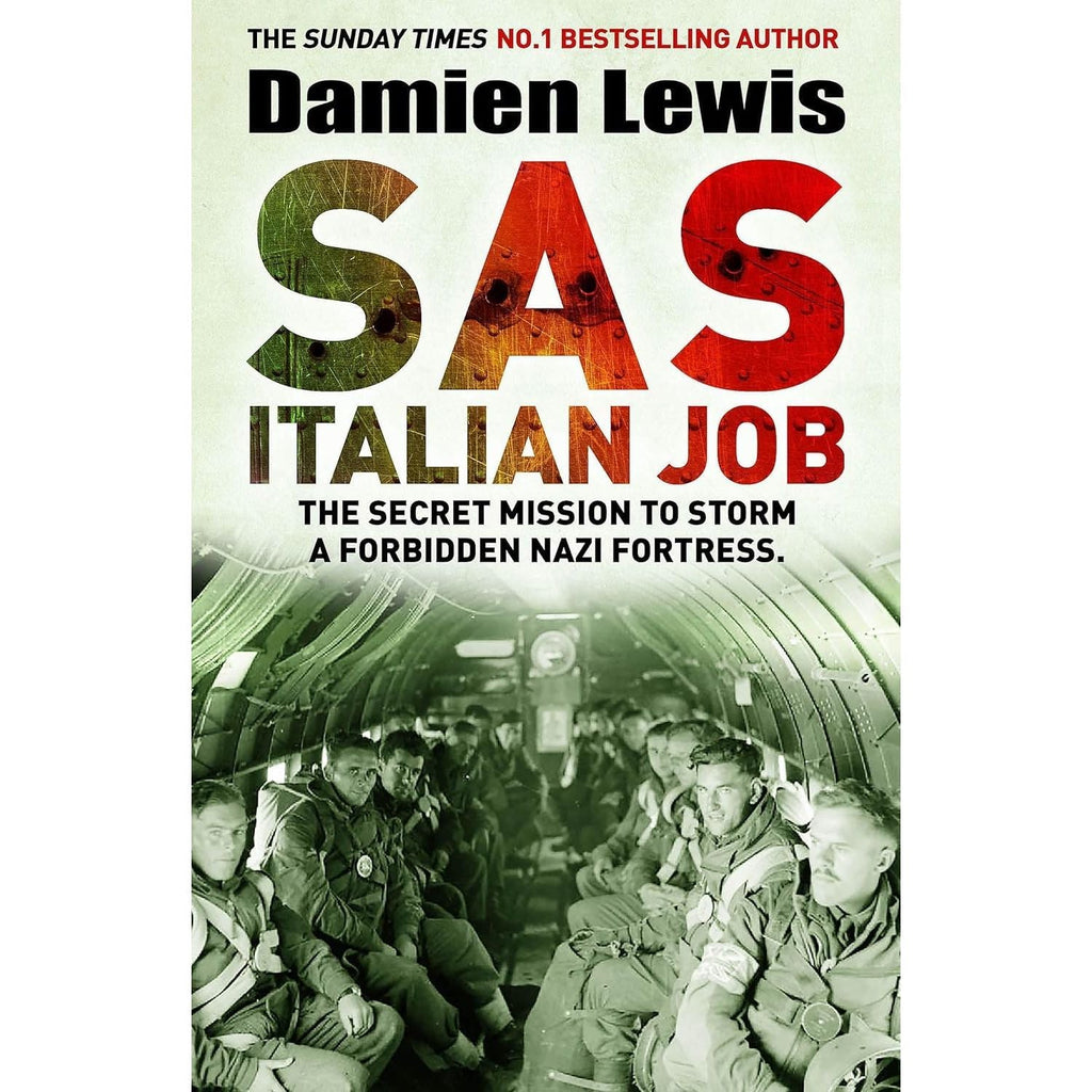 Damien Lewis Collection 4 Books Set (SAS Brothers in Arms, SAS Shadow Raiders, SAS Daggers Drawn In For the Kill and SAS Italian Job)