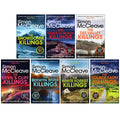 DI Ruth Hunter Series 1-7 Books Collection Set By Simon McCleave (The Snowdonia Killings, The Harlech Beach, The Dee Valley, Devil's Cliffs, The Berwyn River, White Forest and Solace Farm Killings)