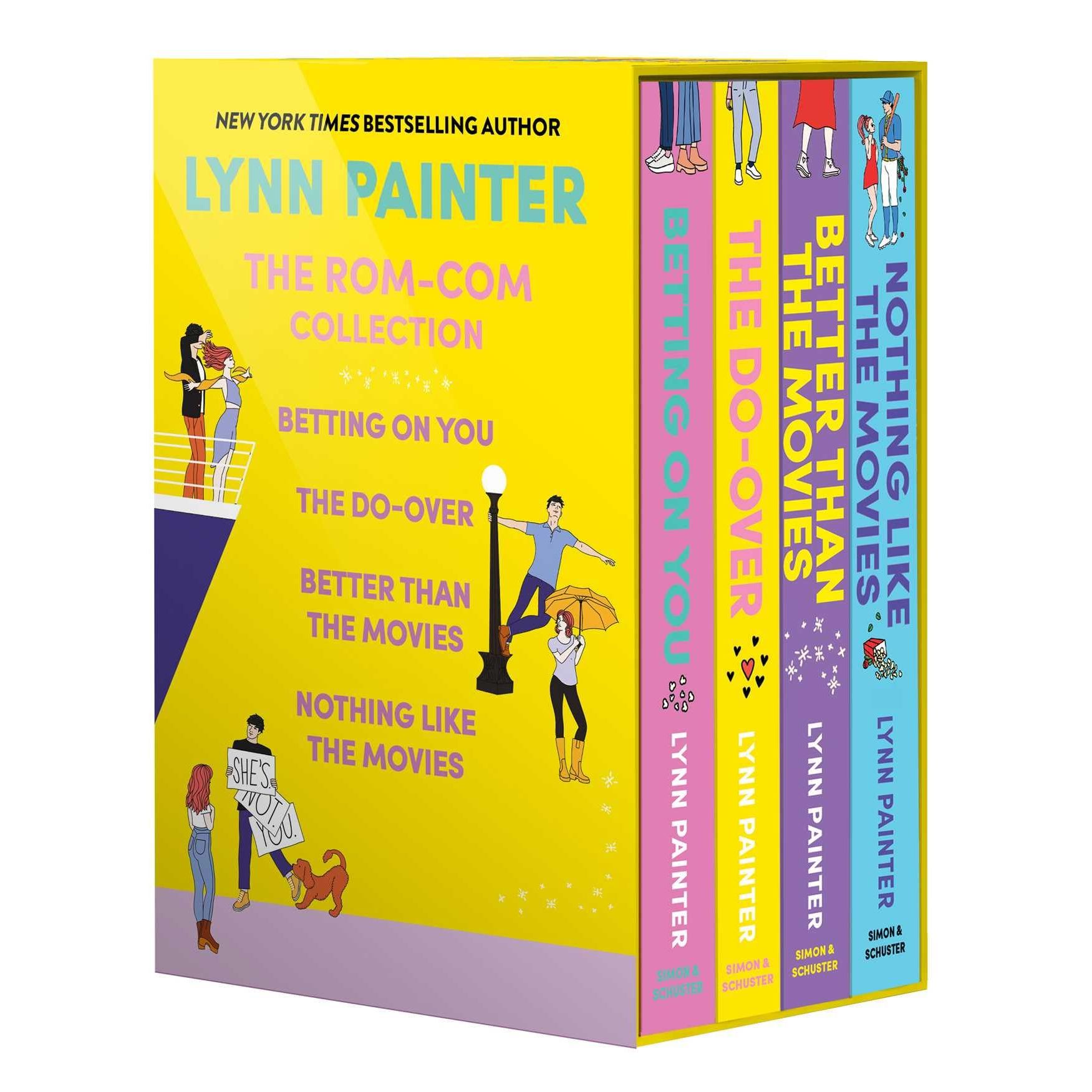 Lynn Painter 4 Books Collection Set (Better Than the Movies, Betting on You, The Do-Over, Nothing Like the Movies)