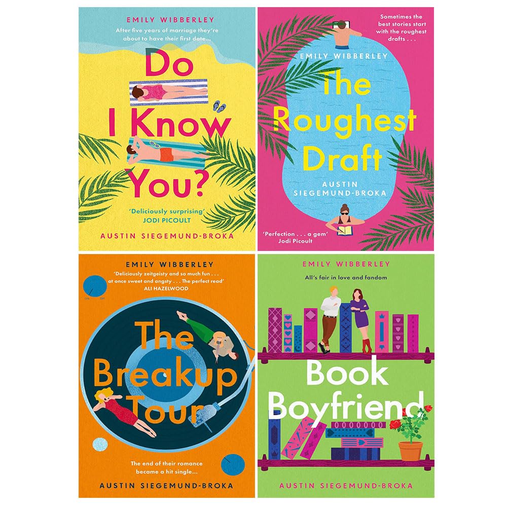 Emily Wibberley 4 Books Collection Set (Do I Know You?, The Roughest Draft, The Breakup Tour, Book Boyfriend)