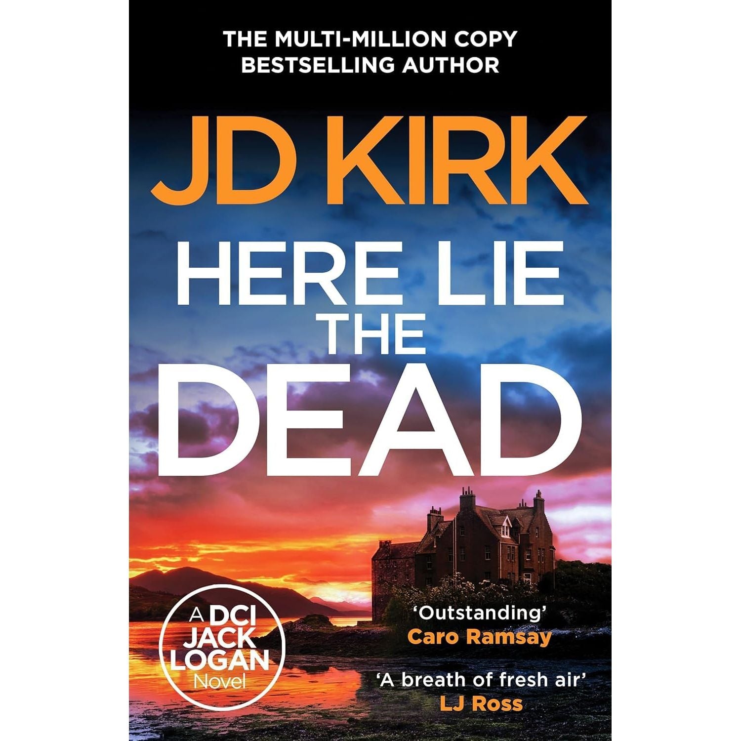 DCI Logan Crime Thrillers (13-20) Collection 8 Books Set by JD Kirk (In Service of Death, Where the Pieces Lie)