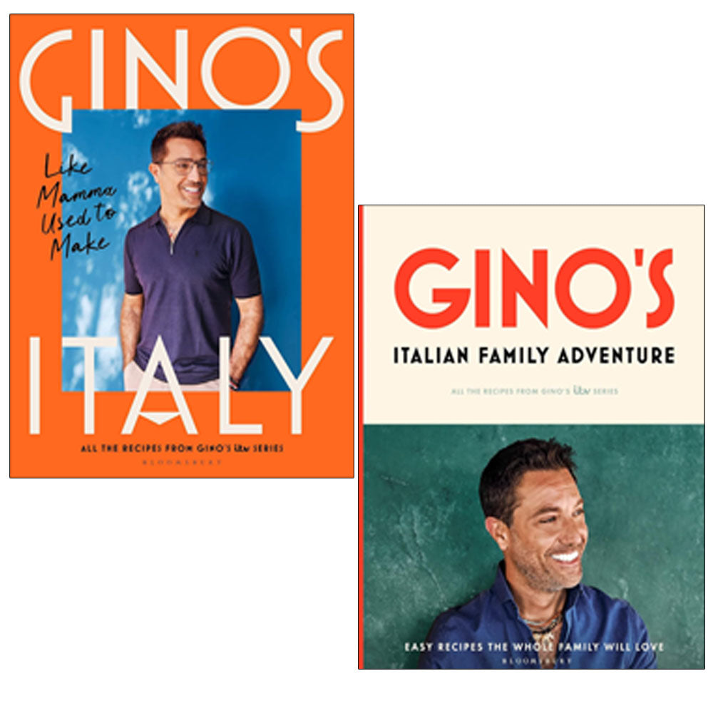 Gino D'Acampo 2 Books Collection Set Gino's Italy, Gino’s Italian Family Adventure