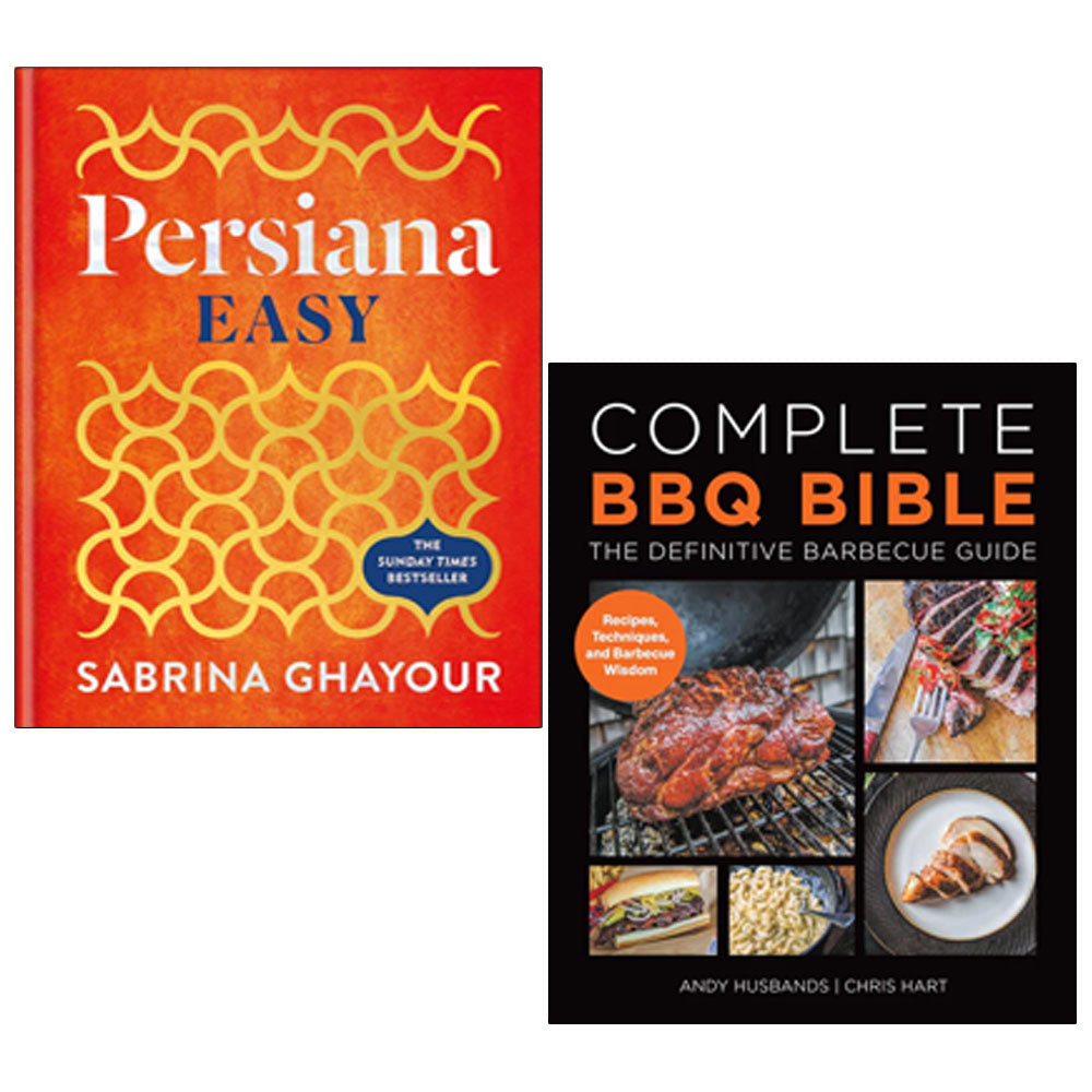 Persiana Easy(HB), Complete BBQ BIBLE The Definitive Barbecue Guide 2 Books Collection Set