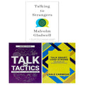 Talk of Tactics, Talking to Strangers(HB), Talk Smart Lead Strong 3 Books Collection Set