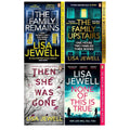 Lisa Jewell 4 Books Collection Set (None Of This Is True, The Family Upstairs, The Family Remains & Then She Was Gone)