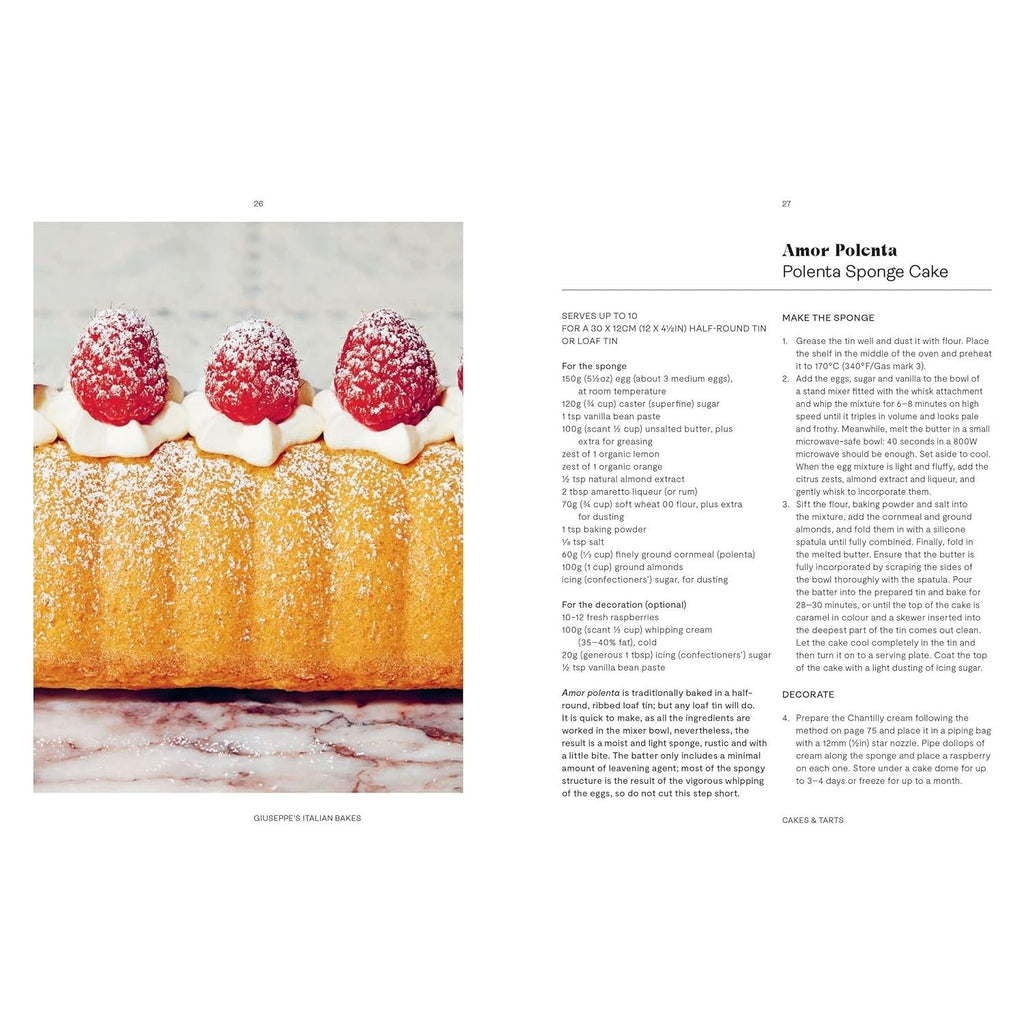 Giuseppe's Italian Bakes: Over 60 Classic Cakes, Desserts and Savoury Bakes by Giuseppe Dell'Anno