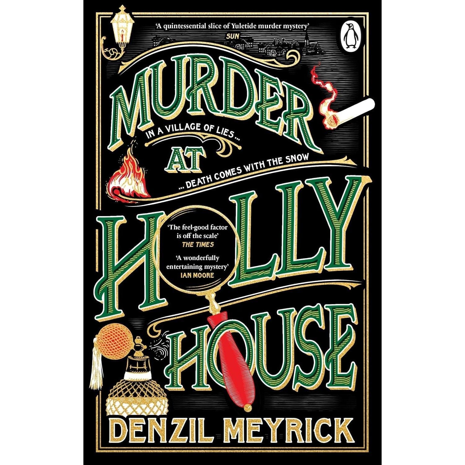 Frank Grasby Mysteries 2 Books Collection Set by Denzil Meyrick (Murder at Holly House & The Christmas Stocking Murders)