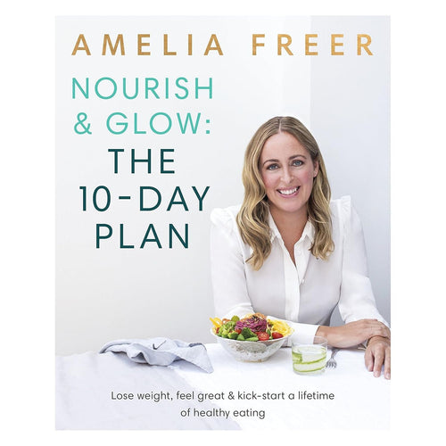Amelia Freer 2 Books Collection Set The Organised Cook(HB), Nourish & Glow