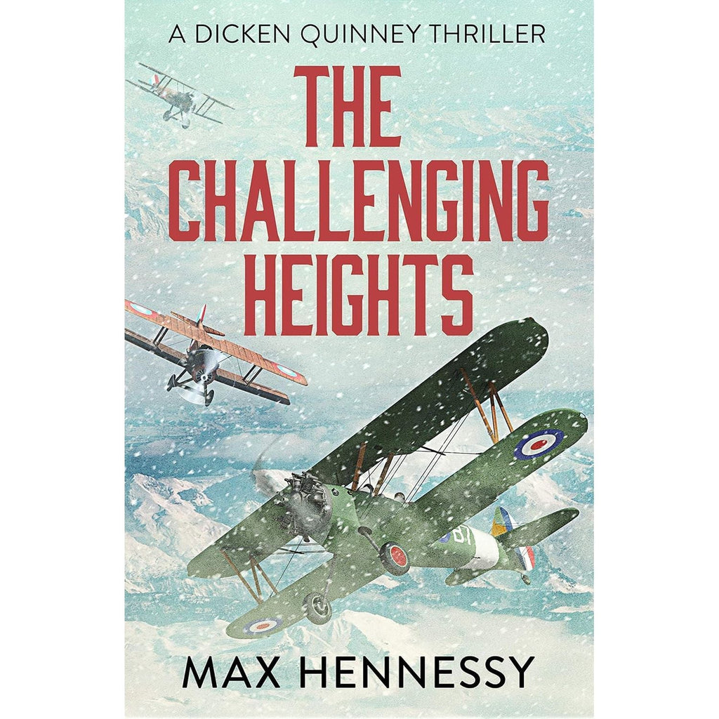 Max Hennessy RAF Trilogy 3 Books Collection Set (The Bright Blue Sky, The Challenging Heights and Once More the Hawks