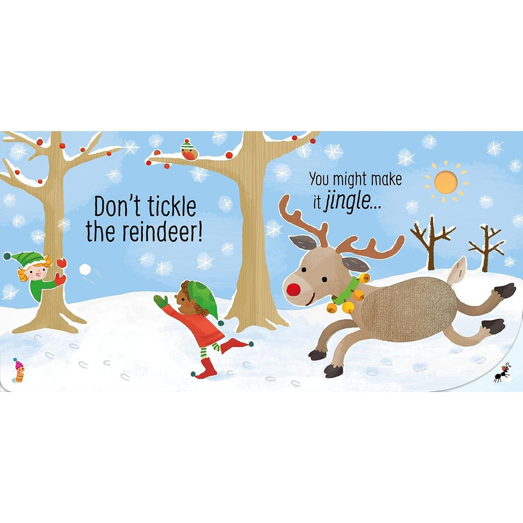 Don't Tickle the Reindeer! (DON'T TICKLE Touchy Feely Sound Books)