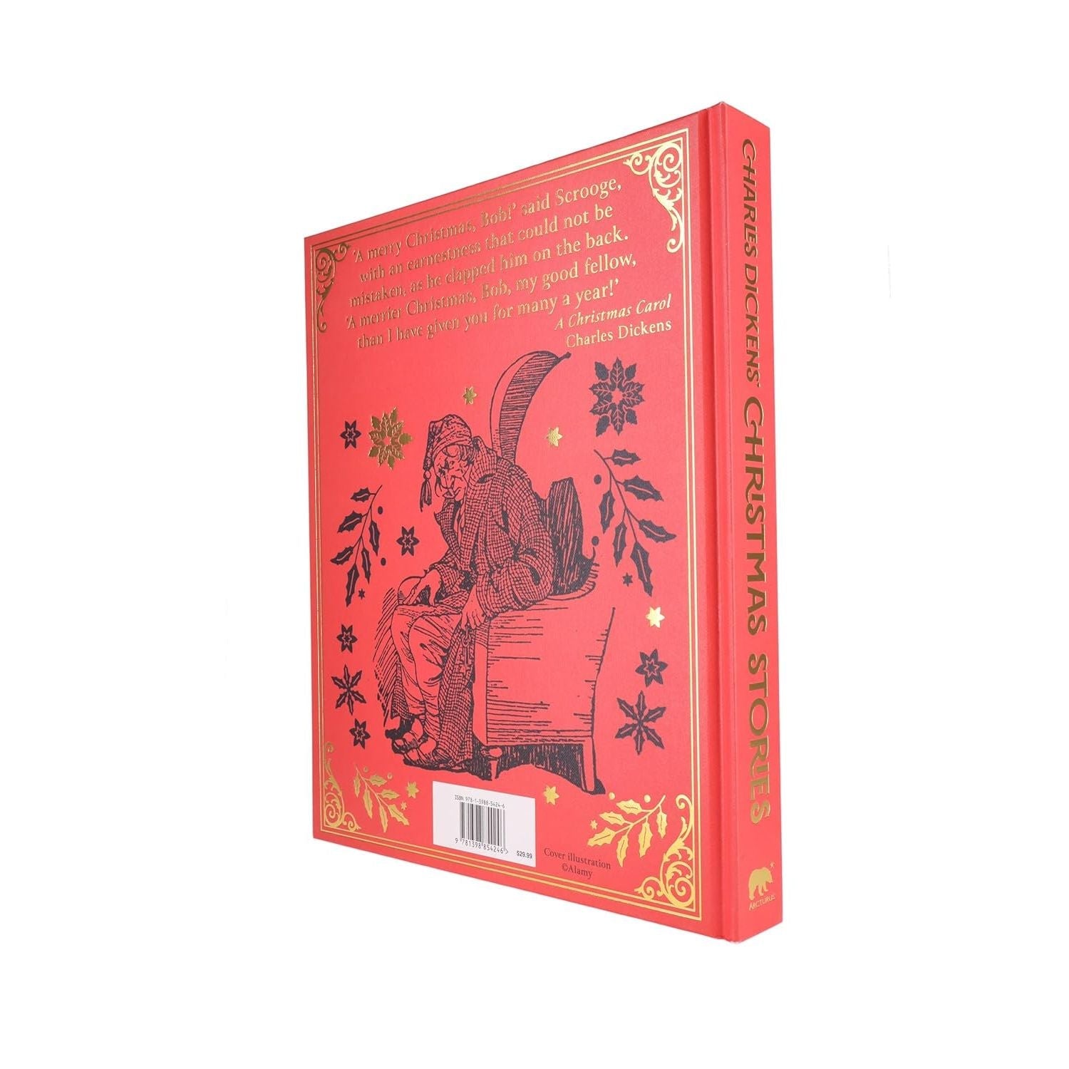 Charles Dickens' Christmas Stories (Arcturus Epic Classics) Hardcover