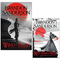 The Stormlight Archive Series (Book 4 & 5) by Brandon Sanderson 2 Books Collection Set (Wind And Truth [], Rhythm of War)