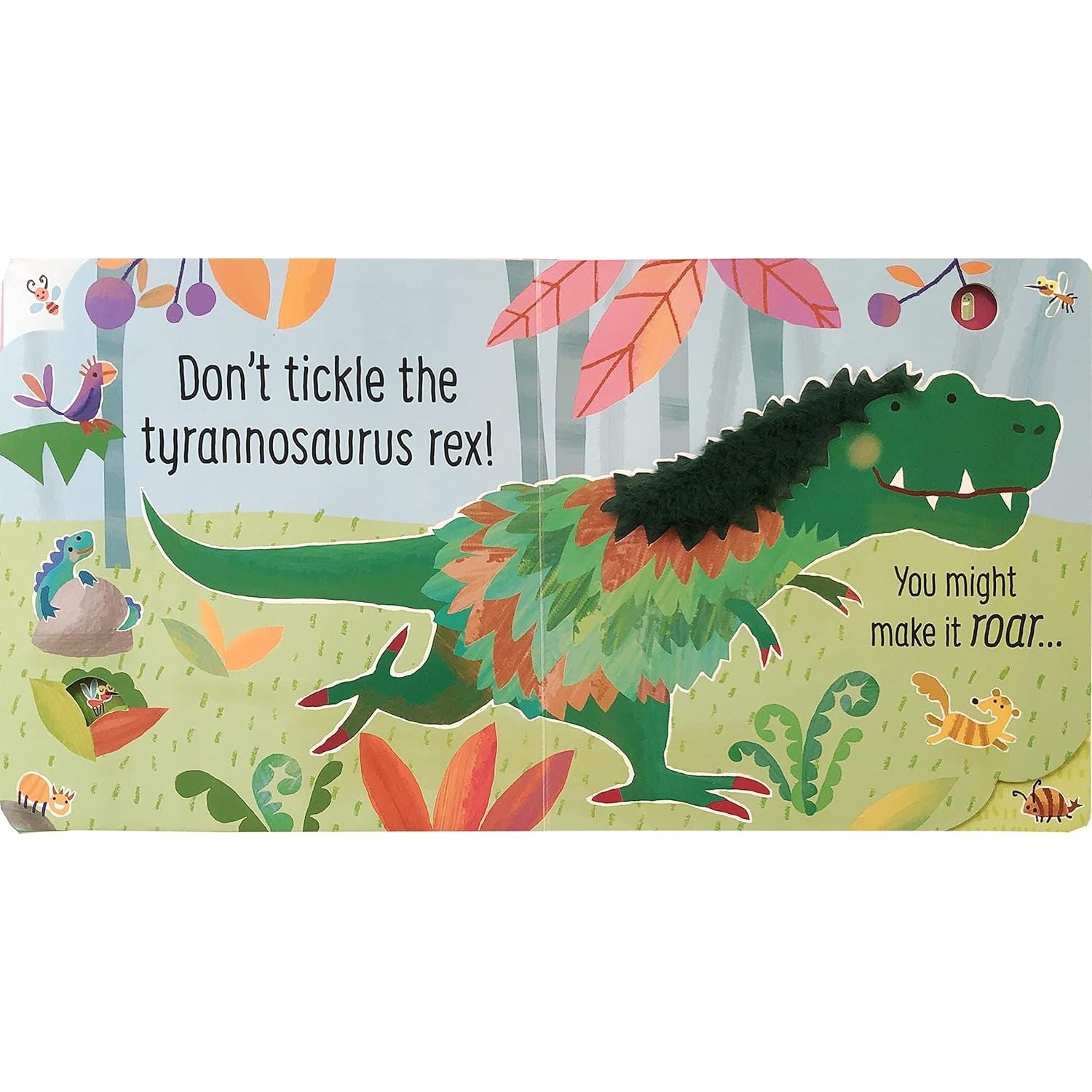 Don't Tickle the Dinosaur! (DON'T TICKLE Touchy Feely Sound Books)