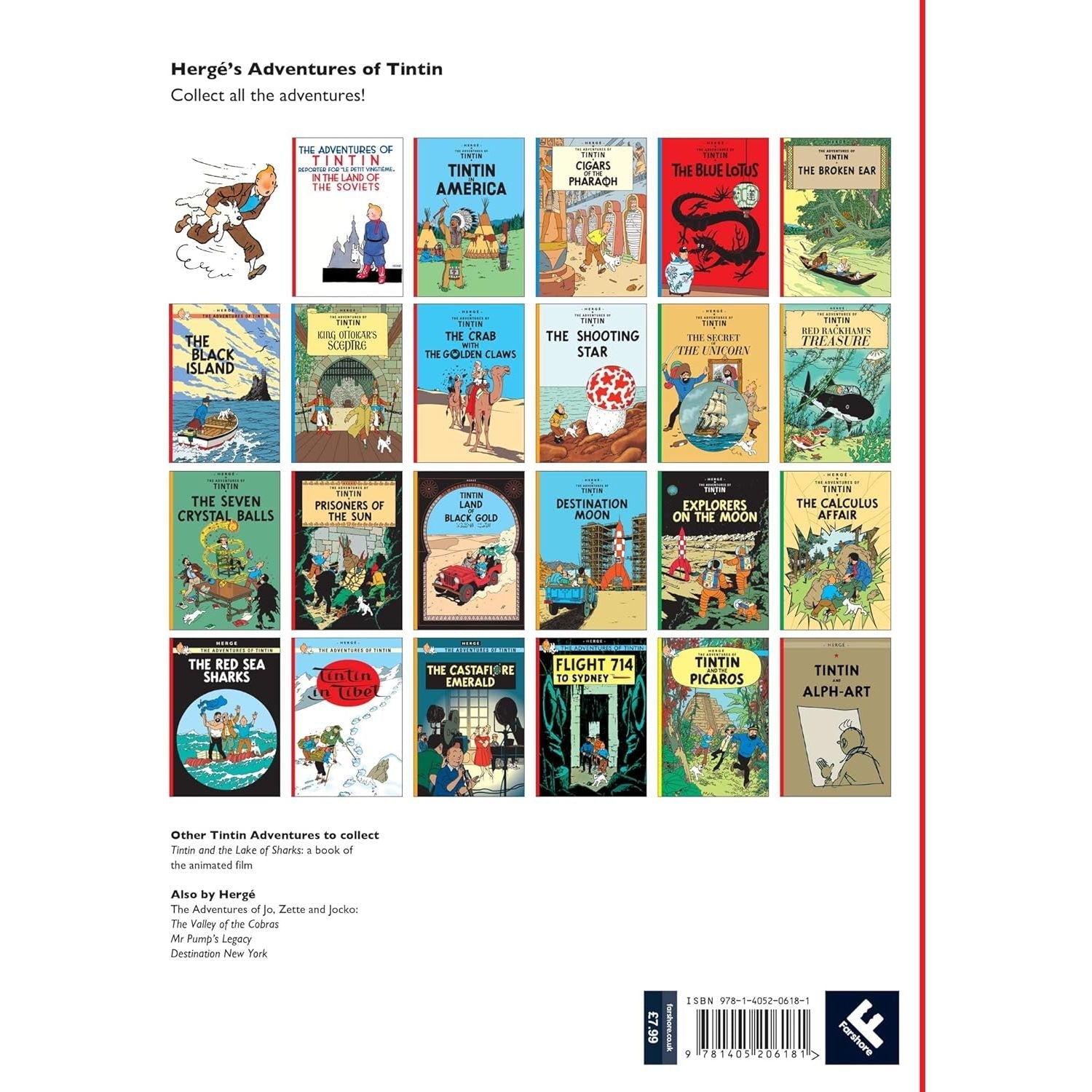 The Black Island: The Official Classic Children’s Illustrated Mystery Adventure Series by Hergé