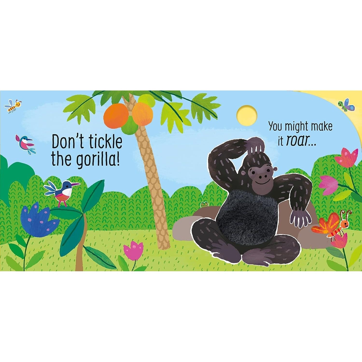 Don't Tickle the Gorilla! (DON'T TICKLE Touchy Feely Sound Books)