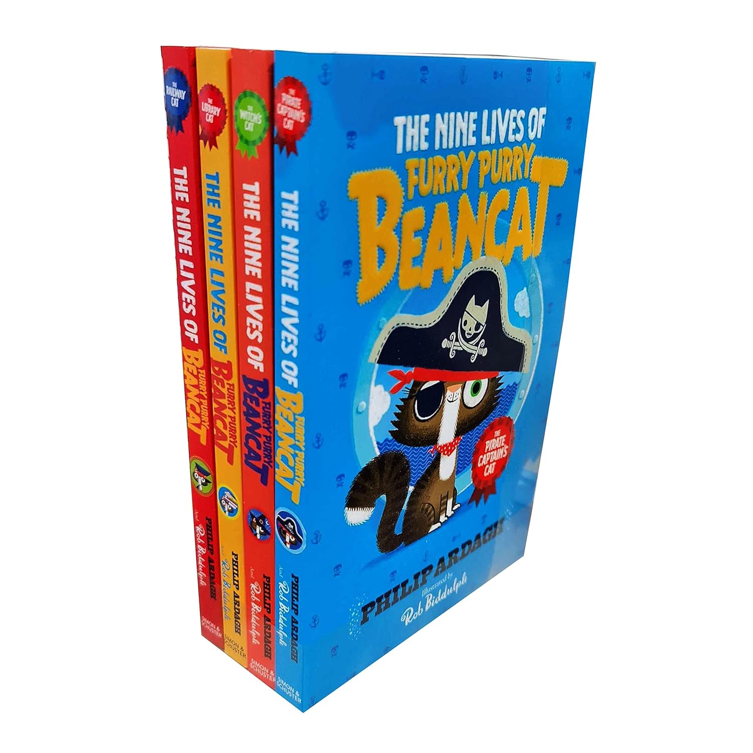 The Nine Lives of Furry Purry Beancat 4 Books Collection